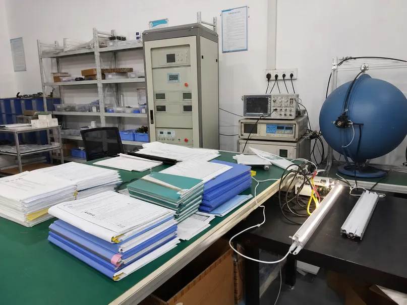 ASCLighting certification documents and compliance testing laboratory