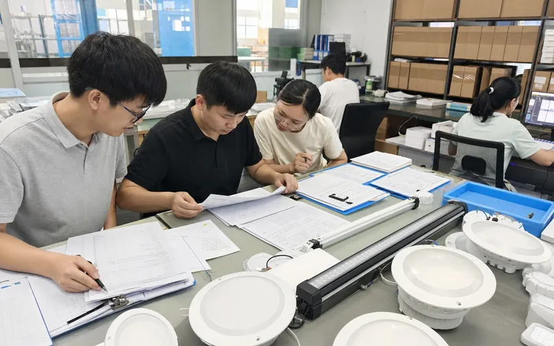 Ongoing certification maintenance and re-certification process at ASCLighting factory