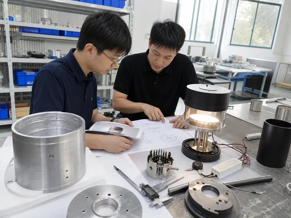 OEM custom development and engineering process for lighting fixtures