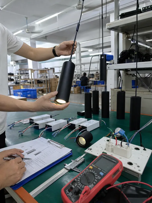 Custom pendant lighting technical specifications and production parameters at ASCLighting factory