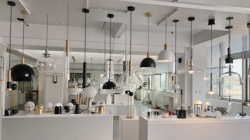 Custom-developed proprietary pendant lighting product line for an importer