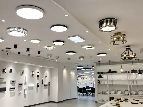 Ceiling lighting — flush mount, recessed, decorative, luxury, modern, and industrial formats
