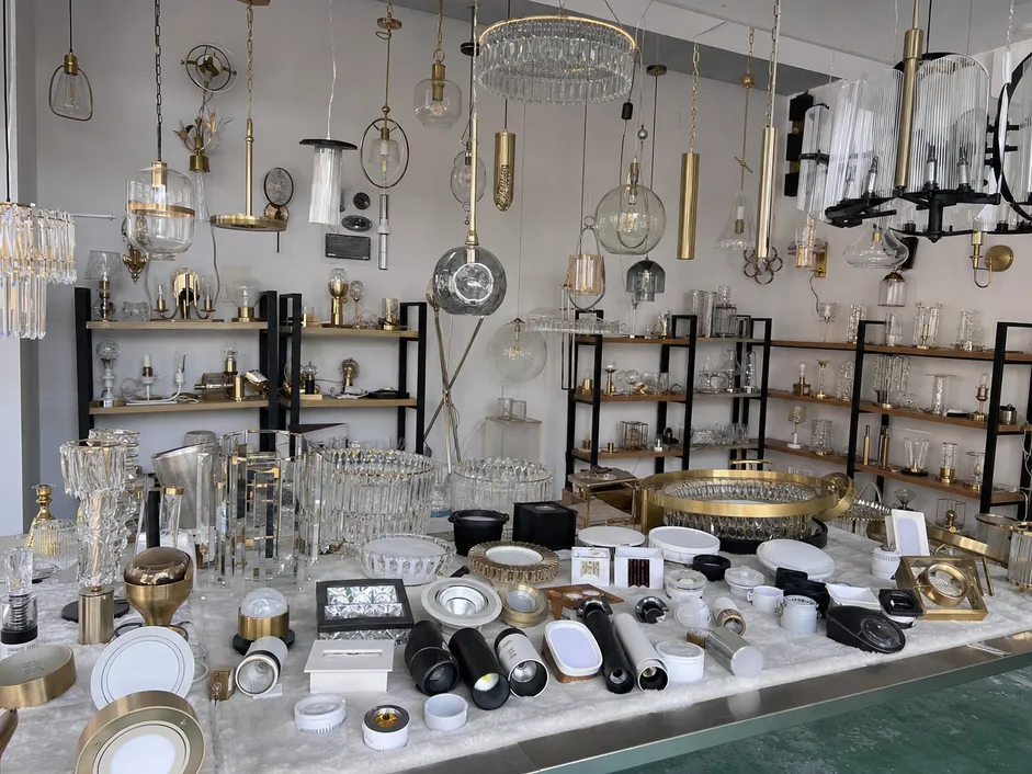 Full range of decorative lighting products for wholesale distribution catalog
