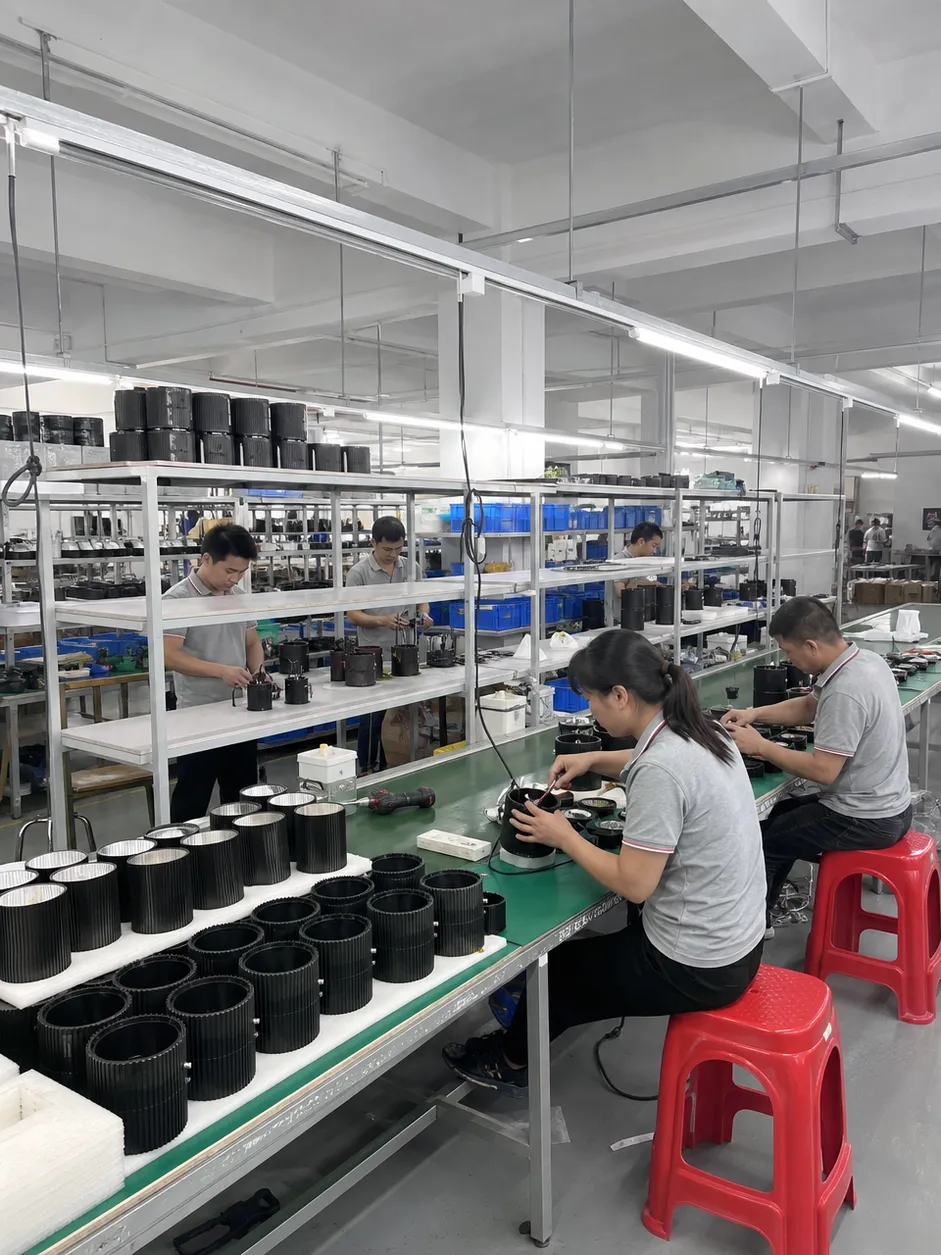 ASCLighting OEM and ODM custom lighting manufacturing facility in Guzhen