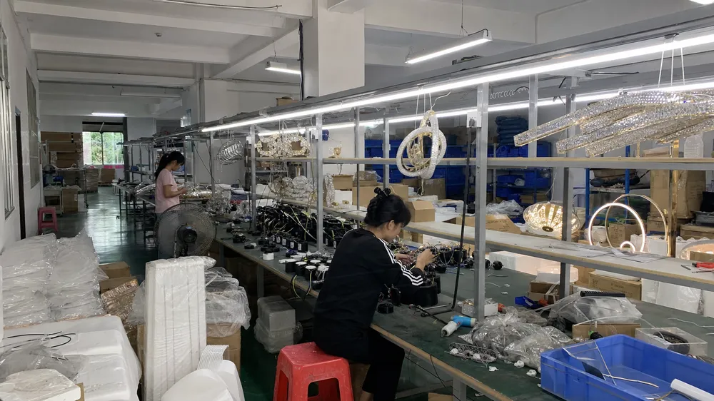 ASCLighting factory in Guzhen, Zhongshan, Guangdong, China