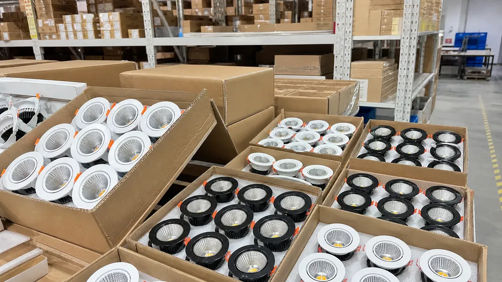 Ceiling spotlights stocked for electrical wholesale contractor supply