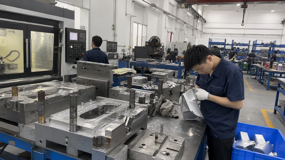 OEM custom tooling and die-cast housing production for interior wall lighting